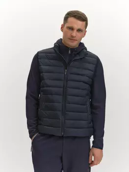 Ультралегкий стеганый жилет с утеплителем из синтепуха M(50)