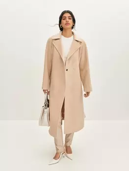 Пальто-халат из шерсти L(48)