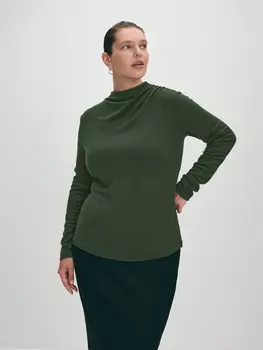 Водолазка c драпировками LALIS