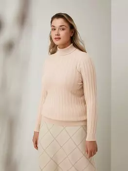 Водолазка фактурной вязки M(46)