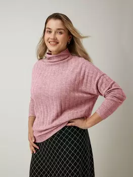 Водолазка из фактурного трикотажа XL(50)