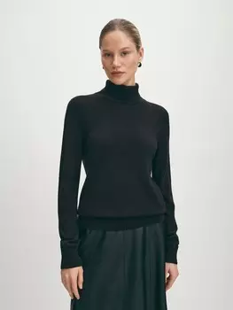 Вязаная водолазка из шерсти мериноса XS(42)