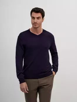 Вязаный джемпер из мягкой пряжи с добавлением шерсти мериноса XXL(56)