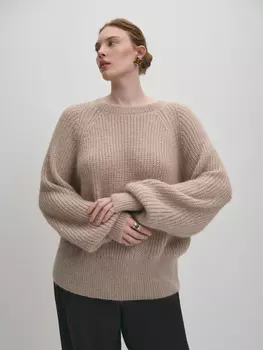 Вязаный джемпер крупной вязки M(46)