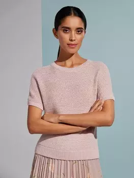 Вязаный джемпер с пайетками S(44)