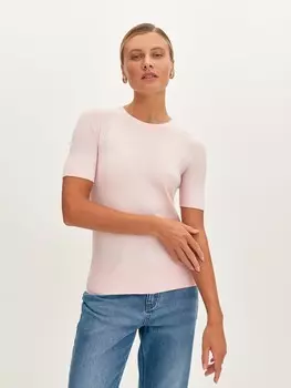 Базовая вязаная футболка XS(42)