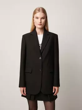 Жакет классический черный S(44)