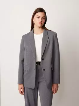 Жакет однобортный из трикотажа M(46)