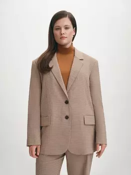 Жакет однобортный в клетку LALIS