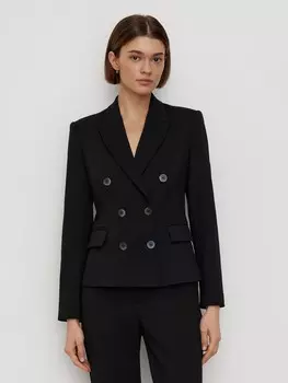 Жакет приталенный двубортный XS(42)