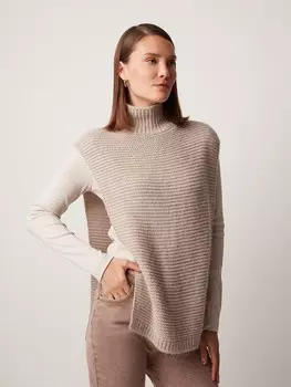 Жилет вязаный без боковых швов ELIS