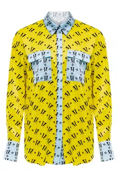 Блуза с принтом POLINA MIRCHEVA