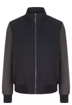 Бомбер с кожаными вставками EMILIANO ZAPATA