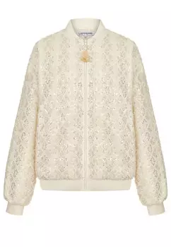 Бомбер с жемчугом и пайетками LEFFERS