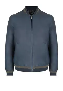 Бомбер кожаный ZILLI