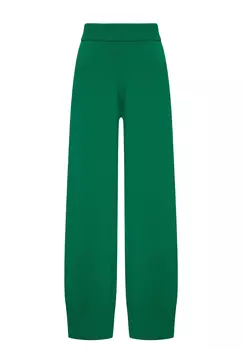 Брюки с манжетами из кашемира Майская Зелень AMUR BY MARUSHIK