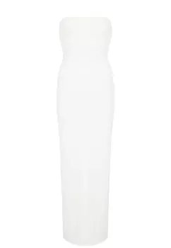 Длинное платье бандо THE REAL BASE