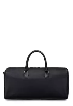 Дорожная сумка из кожи телёнка со вставками из крокодила BARDINI