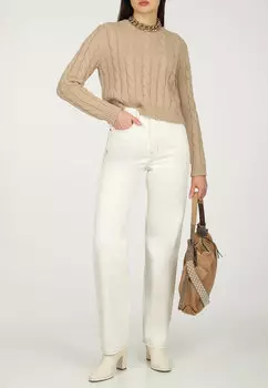 Джемпер фигурной вязки "Zoe" AZUR