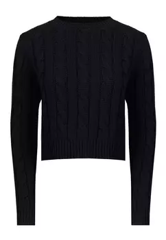 Джемпер фигурной вязки "Zoe" AZUR