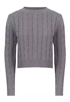 Джемпер фигурной вязки "Zoe" AZUR