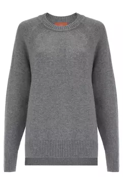 Джемпер удлиненный Cashmere (grey) DOM MARINE