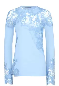 Футболка с длинным рукавом ERMANNO SCERVINO