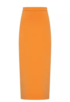 Юбка из кашемира Сочный Абрикос AMUR BY MARUSHIK