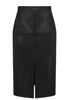 Юбка-карандаш из натуральной кожи EVGENIY AGUREEV