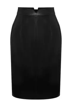 Юбка-карандаш из натуральной кожи EVGENIY AGUREEV