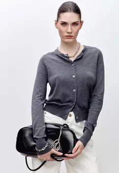 Кардиган из тонкой шерсти мериноса AZUR