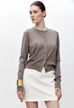 Кардиган из тонкой шерсти мериноса AZUR