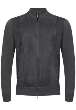 Кардиган замшевый ZILLI