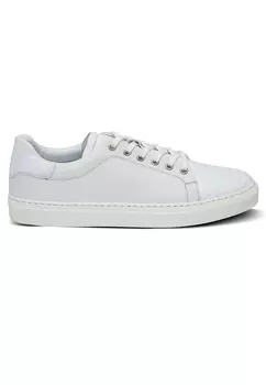 Кеды со вставками из крокодила BARDINI