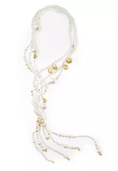 Колье "Жемчужная коса" POLINA MIRCHEVA, линейка JQUEEN