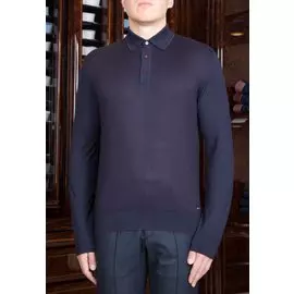 Комбинированное поло из кашемира и шелка STEFANO RICCI