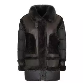 Комбинированный пуховик HENRY BEGUELIN