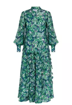 Костюм с юбкой SFILATO