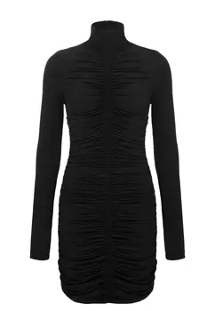 Мини платье с драпировкой THE REAL BASE