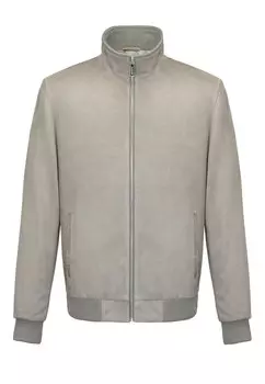 Мужская куртка из замши со вставками из крокодила BARDINI