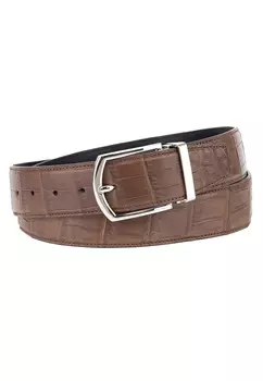 Мужской ремень из кожи крокодила BARDINI