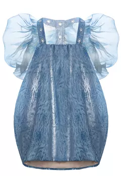 Объемное платье мини POLINA MIRCHEVA