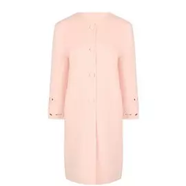 Пальто без воротника ERMANNO SCERVINO