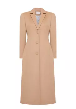Пальто бежевое AMMONIT