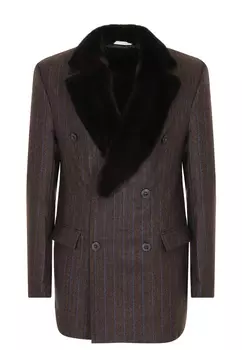 Пальто в полоску EMILIANO ZAPATA