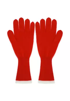 Перчатки кашемировые удлиненные Вишня Барбадоса AMUR BY MARUSHIK