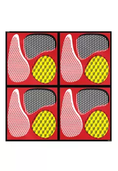 ПЛАТОК КРАСНЫЙ 75X75 POLINA MIRCHEVA