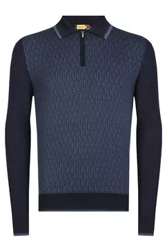 Поло длинный рукав ZILLI