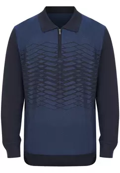 Поло длинный рукав ZILLI