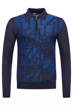 Поло длинный рукав ZILLI